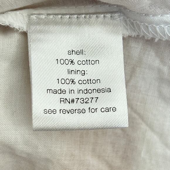 Elizabeth and James Cottagecore Boho Dress Size S Tan Feminine Twee "Uptown" - Picture 7 of 8